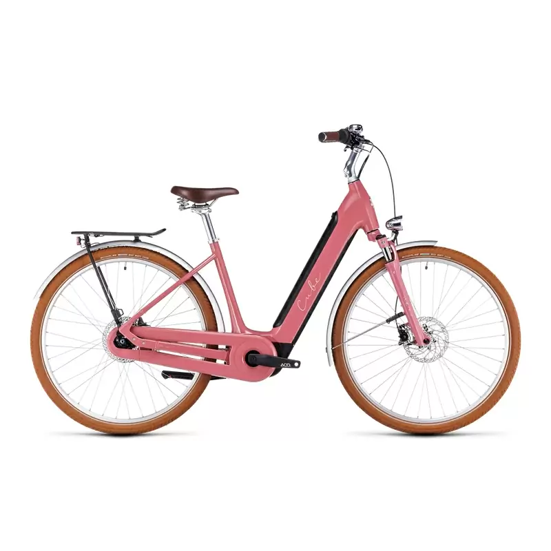 Ella Cruise Hybrid Easy Entry 29'' 500Wh Rosa 50mm 1v Bosch Active Plus 2024 Taglia S - image