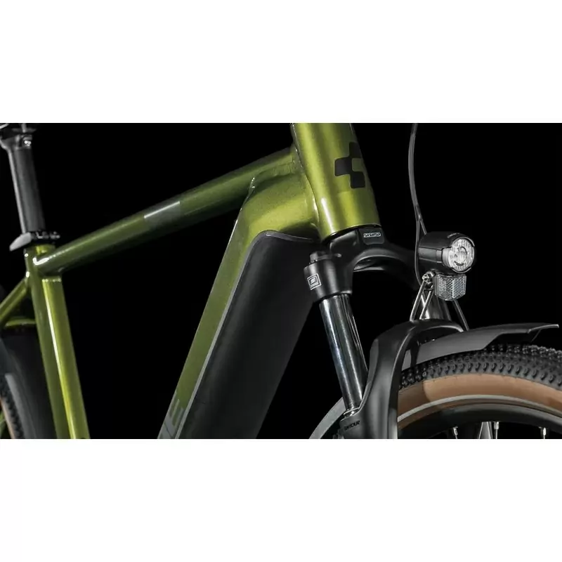 Nuride Hybrid Pro Allroad 29'' 625Wh Verde/Nero 100mm 10v Bosch Performance CX 2024 Taglia M #5