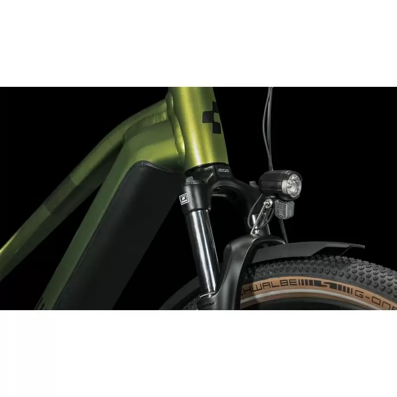 Nuride Hybrid Pro Allroad Trapeze 29'' 625Wh Green/Black 100mm 10v Bosch Performance CX 2024 Size S #5
