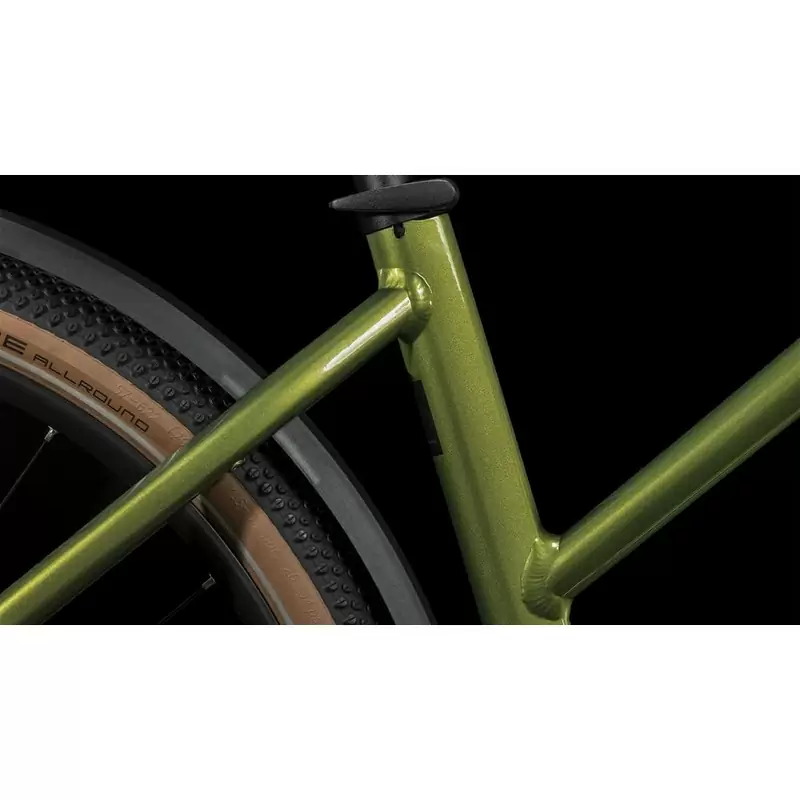 Nuride Hybrid Pro Allroad Trapeze 29'' 750Wh Verde/Nero 100mm 10v Bosch Performance CX 2024 Taglia M #3