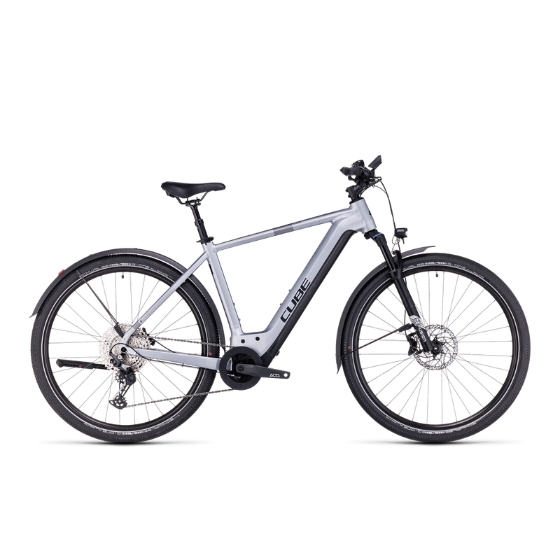 Nuride Hybrid EXC Allroad 29'' 750Wh Grigio/Nero 100mm 12v Bosch Performance CX 2024 Taglia L