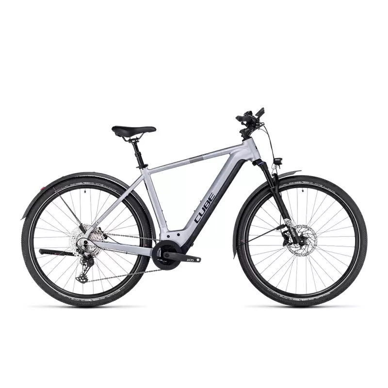 Nuride Hybrid EXC Allroad 29'' 750Wh Grigio/Nero 100mm 12v Bosch Performance CX 2024 Taglia L - image