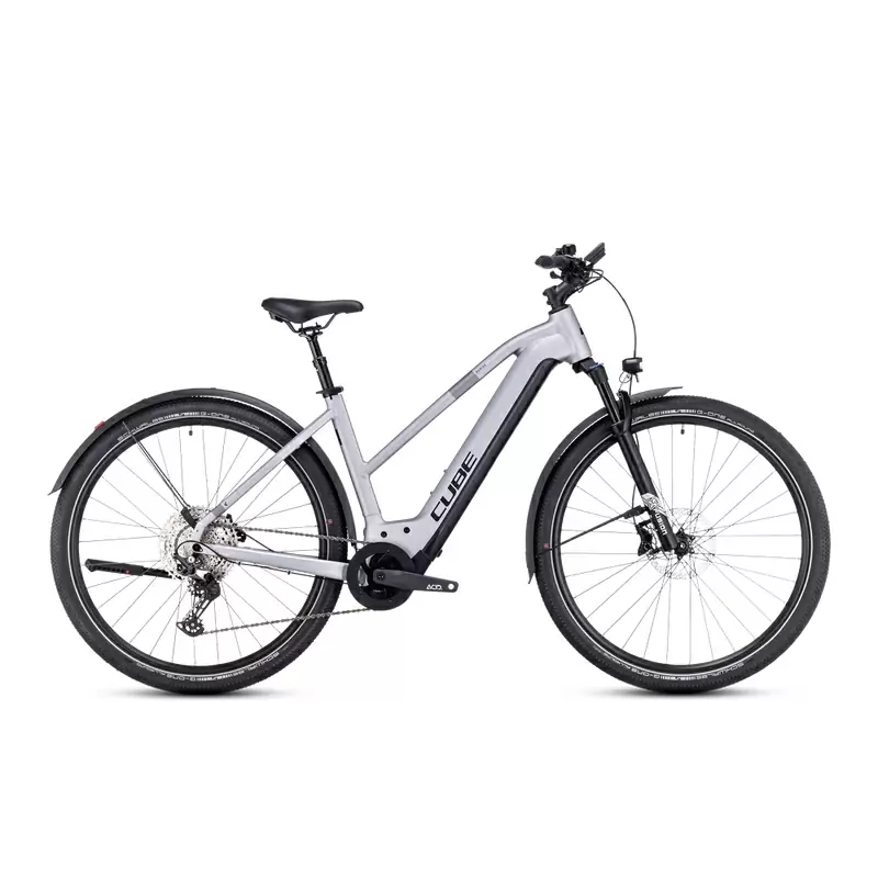 Nuride Hybrid EXC Allroad Trapeze 29'' 750Wh Grigio/Nero 100mm 12v Bosch 2024 Taglia M - image