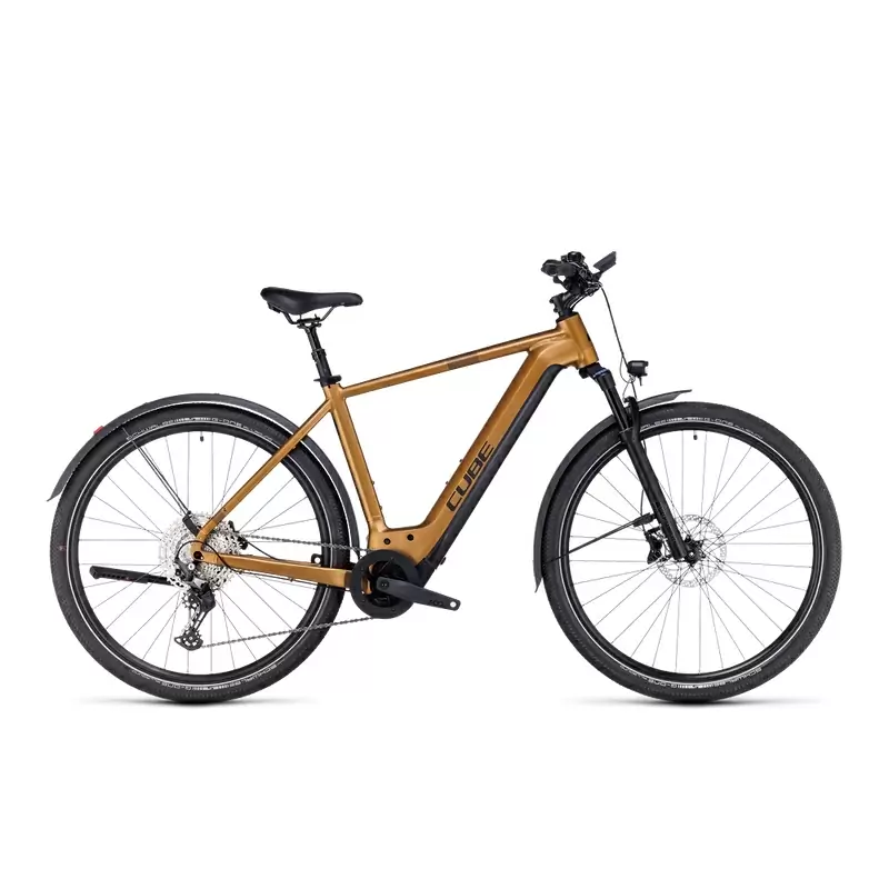 Nuride Hybrid EXC Allroad 29'' 750Wh Bronzo 100mm 12v Bosch Performance CX 2024 Taglia M - image