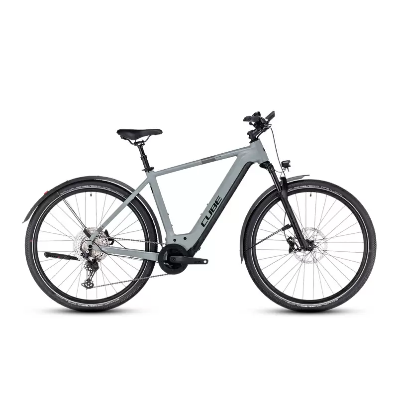 Nuride Hybrid SLX Allroad 29'' 750Wh Grigio/Nero 100mm 12v Bosch Performance CX 2024 Taglia XL - image