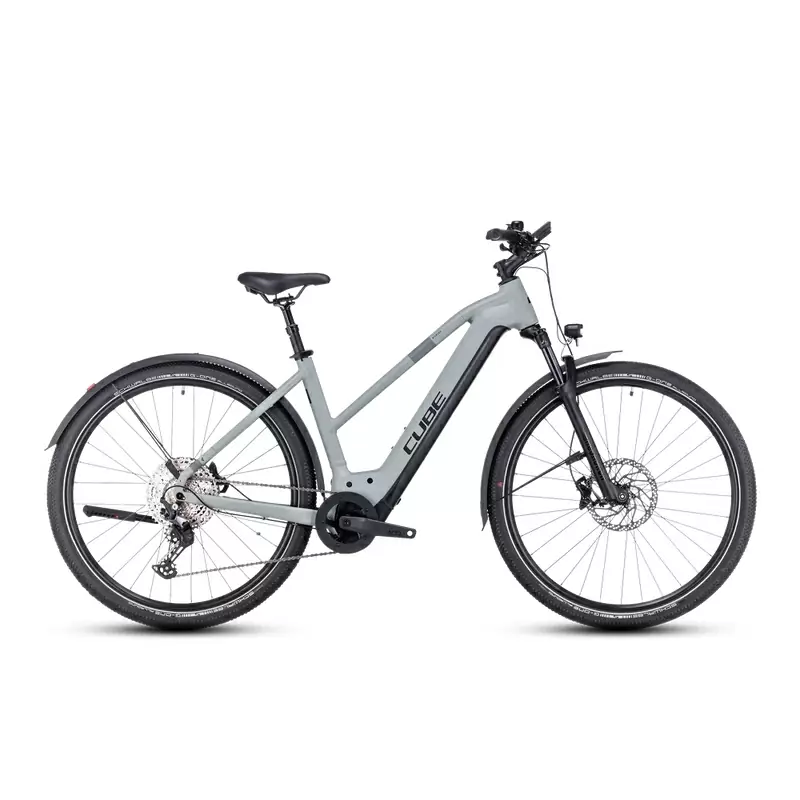 Nuride Hybrid SLX Allroad Trapeze 29'' 750Wh Grigio/Nero 100mm 12v Bosch 2024 Taglia M - image