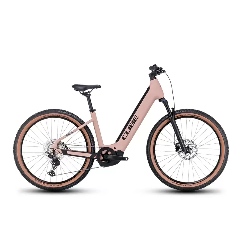 Reaction Hybrid Pro Easy Entry 27.5'' 120mm 11v 500Wh Bosch Pink/Silver 2024 Size S - image