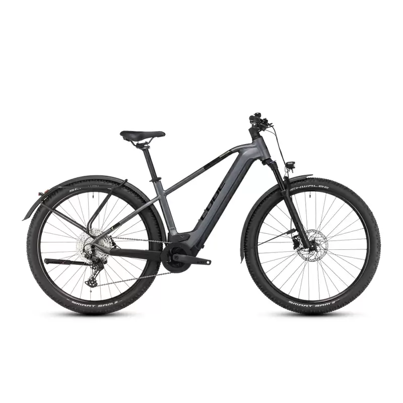 Reaction Hybrid Pro Allroad 29'' 120mm 11v 500Wh Bosch Grigio/Verde 2024 Taglia XL - image