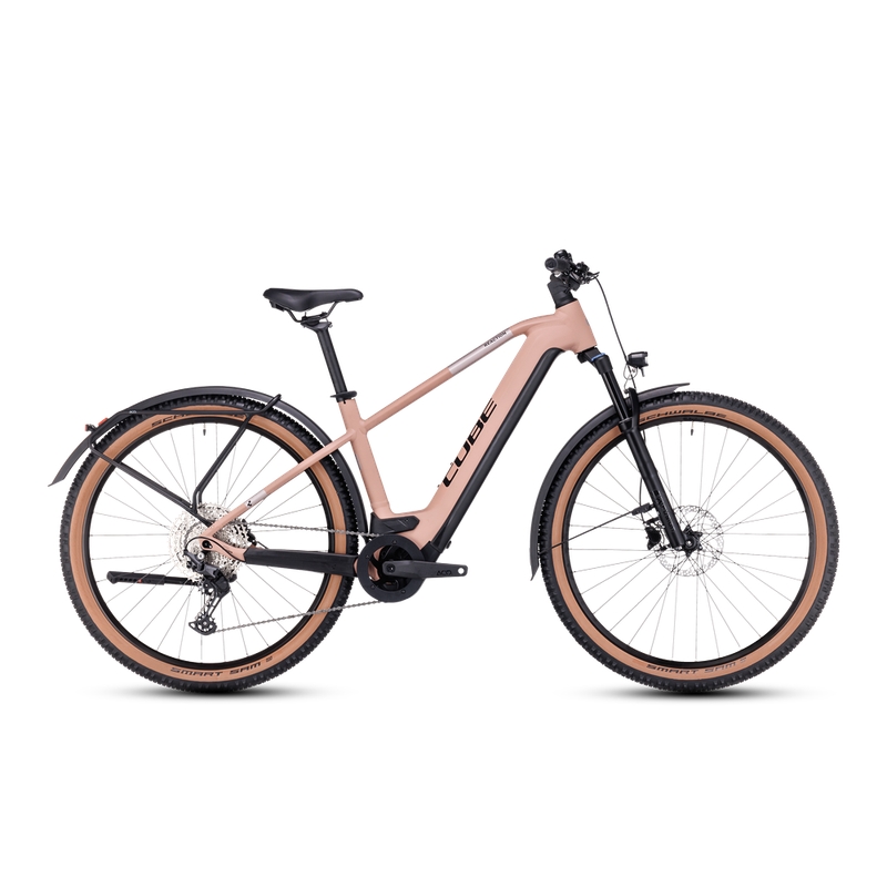 Reaction Hybrid Pro Allroad 29'' 120mm 11v 500Wh Bosch Rosa/Argento 2024 Taglia L