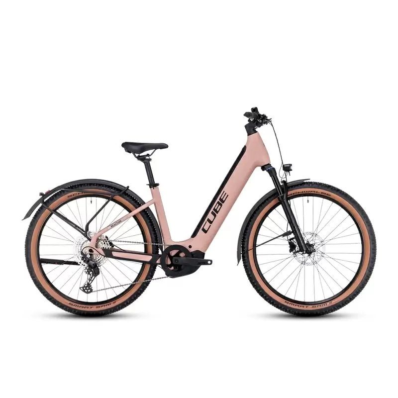 Reaction Hybrid Pro Allroad Easy Entry 27,5'' 120mm 11v 500Wh Bosch Rosa/Argento 2024 Taglia L - image