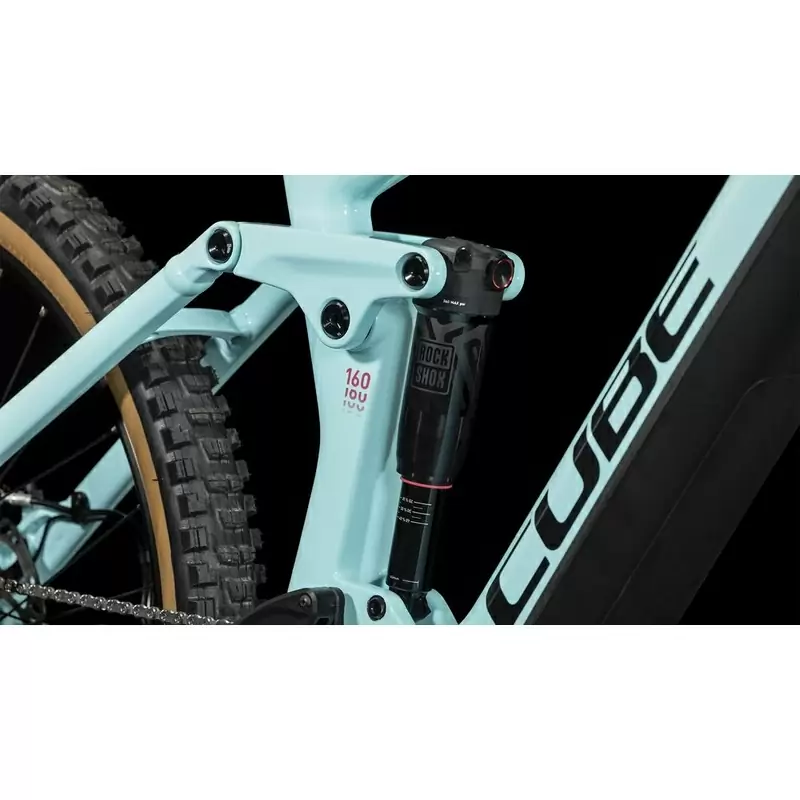 Stereo Hybrid 160 HPC Race 27,5'' 170mm 12v 750Wh Bosch Performance CX Azzurro 2024 Taglia L #5