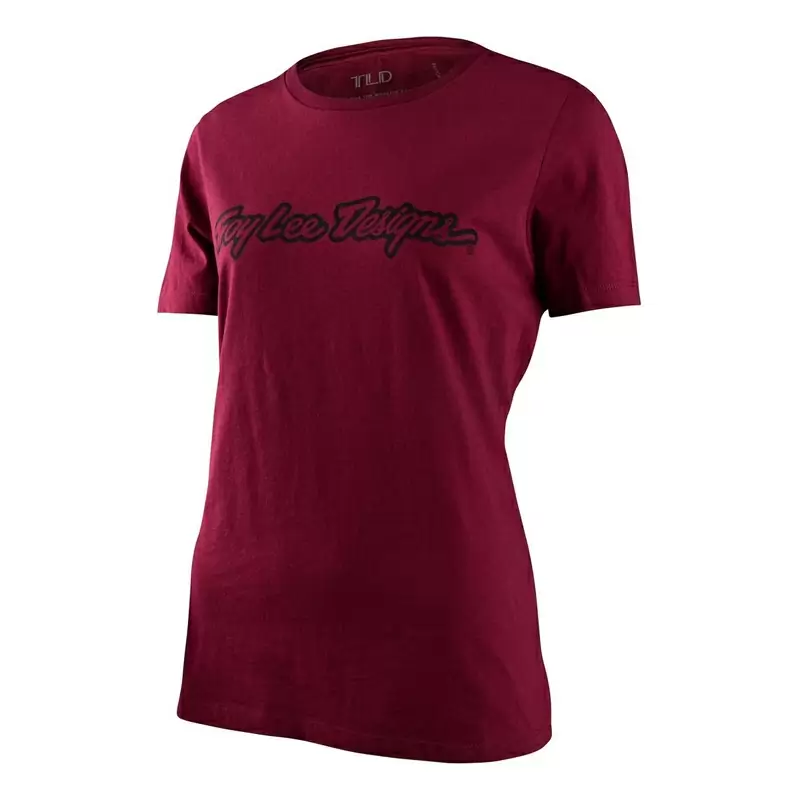T-shirt SIGNATURE Donna Rosso Taglia S #1