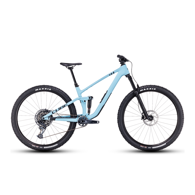 Estéreo ONE44 C:62 Pro 27.5'' 140mm 12v Azul Claro/Negro 2024 Talla XS