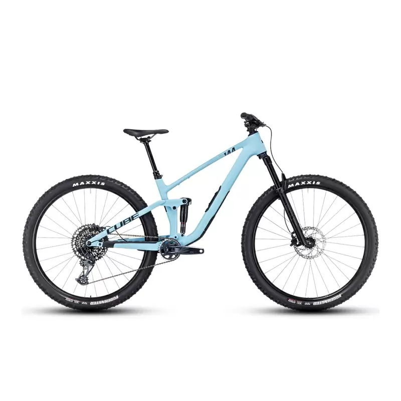 Estéreo ONE44 C:62 Pro 27.5'' 140mm 12v Azul Claro/Negro 2024 Talla XS - image