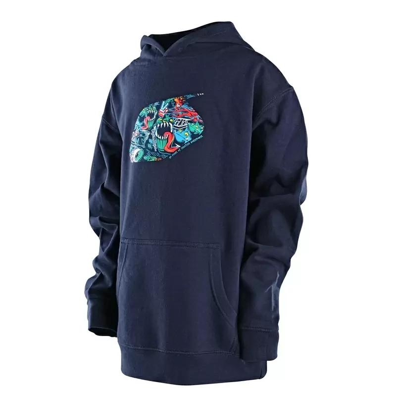 Felpa con Cappuccio HISTORY Bambino Blu Taglia S (6-8 Anni) #1