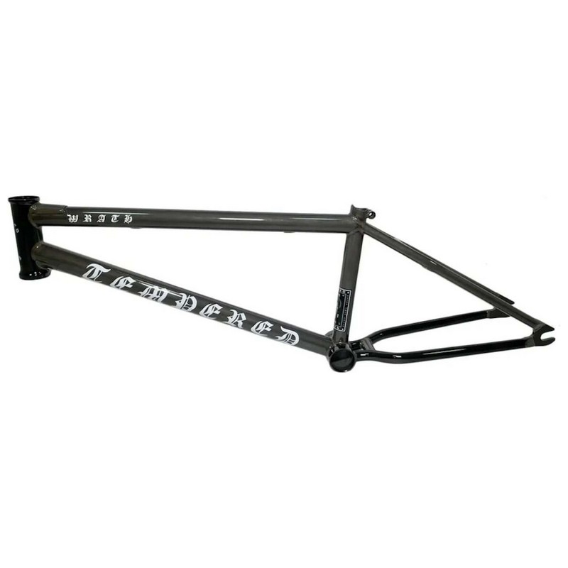 Telaio BMX WRATH Senza Kit Freni Grigio Taglia 20,6''