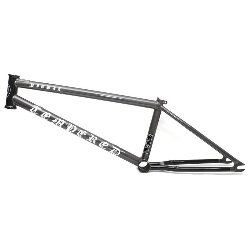 RITUAL BMX-Rahmen ohne Bremssatz, Grau, Größe 21,3 Zoll