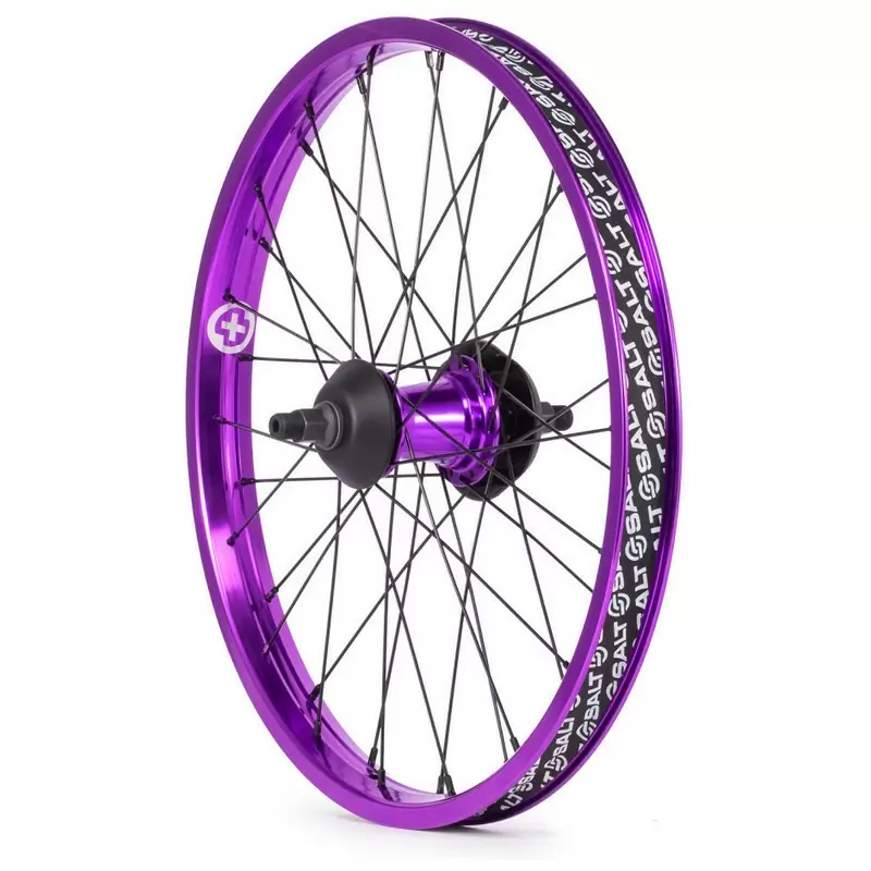 Everest Freecoaster 20'' Rueda Trasera BMX Transmisión Lado Izquierdo Púrpura - image