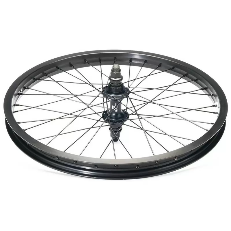 ROOKIE Rueda Trasera BMX 14'' Transmisión Lado Derecho Negro - image