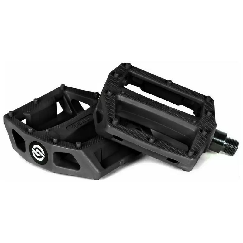 Par de Pedales CNC SALT AM PC 9/16'' Nylon/Fibra de Vidrio Negros #1