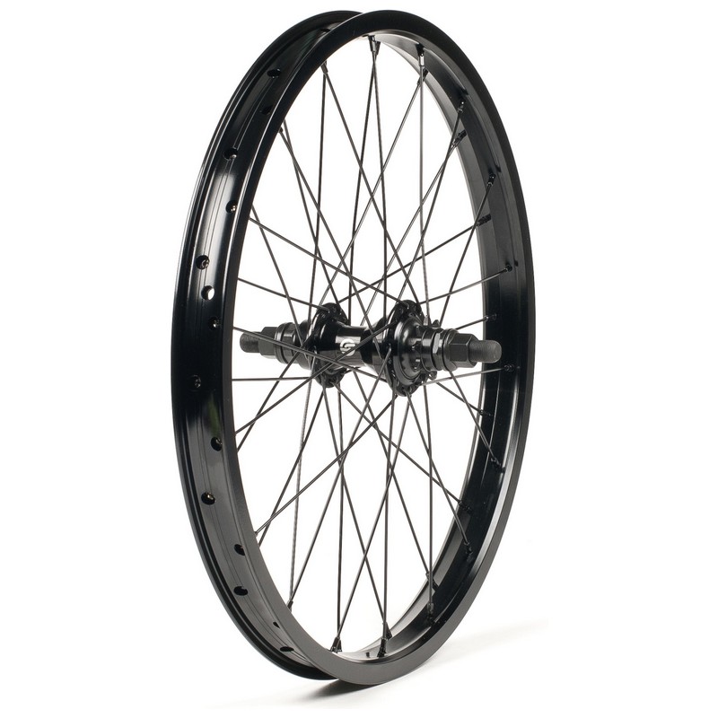 ROOKIE Rueda Trasera BMX 18'' Transmisión Lado Derecho Negro
