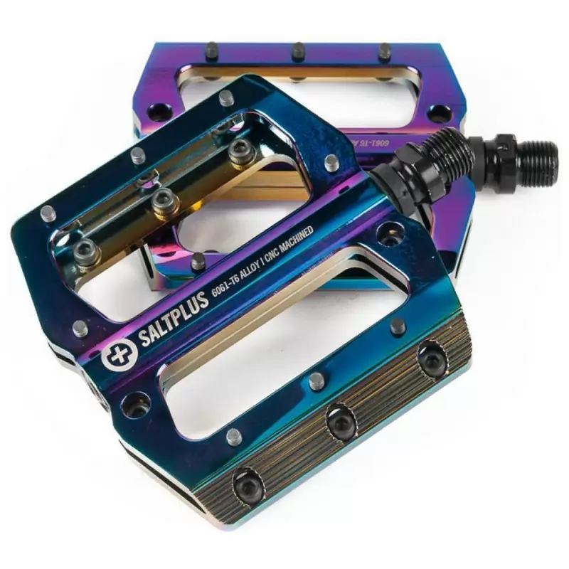 Par de pedales SALTPLUS ECHO PEDALS 9/16'' Aluminio Morado - image