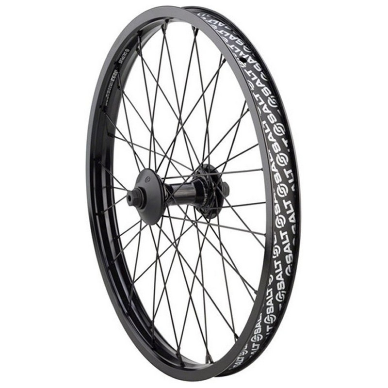 Rueda delantera BMX Saltplus Mesa 20'' negra
