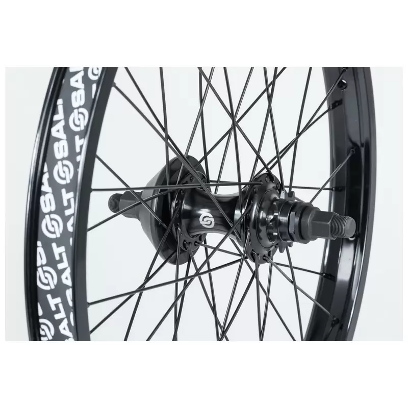 Saltplus Summit 20'' Rueda Trasera BMX Transmisión Lado Izquierdo Negro #2