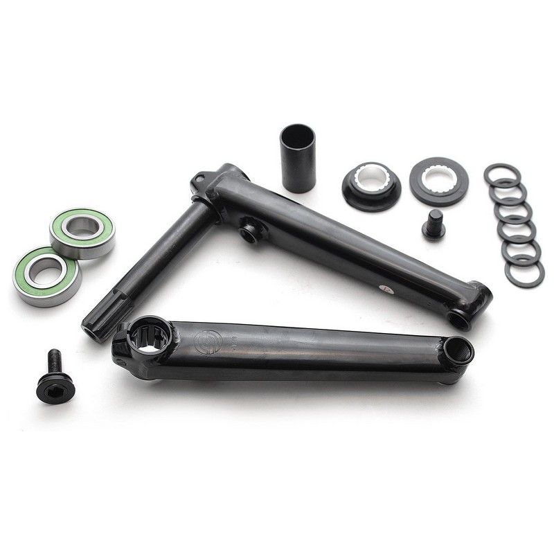 Guarnitura BMX REVO Perno 22mm Compatibile RSD/LSD 165mm Nero
