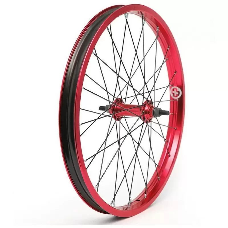 Ruota BMX Anteriore 20'' EVEREST Rosso - image