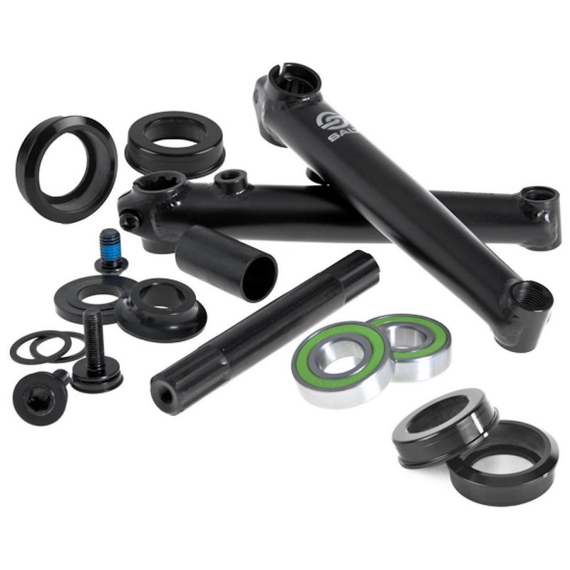 Guarnitura BMX ROOKIE Perno 22mm Compatibile RSD/LSD 175mm Nero