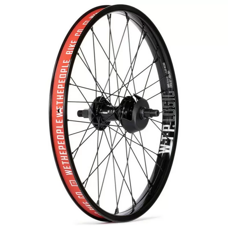 Rueda trasera BMX 20'' HYBRID FC Transmisión derecha Negro - image