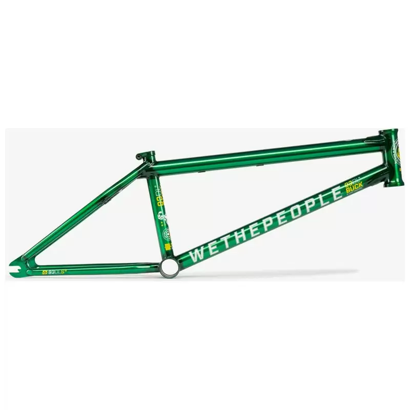 Cuadro BMX BUCK 20,75'' con kit de frenos verde - image