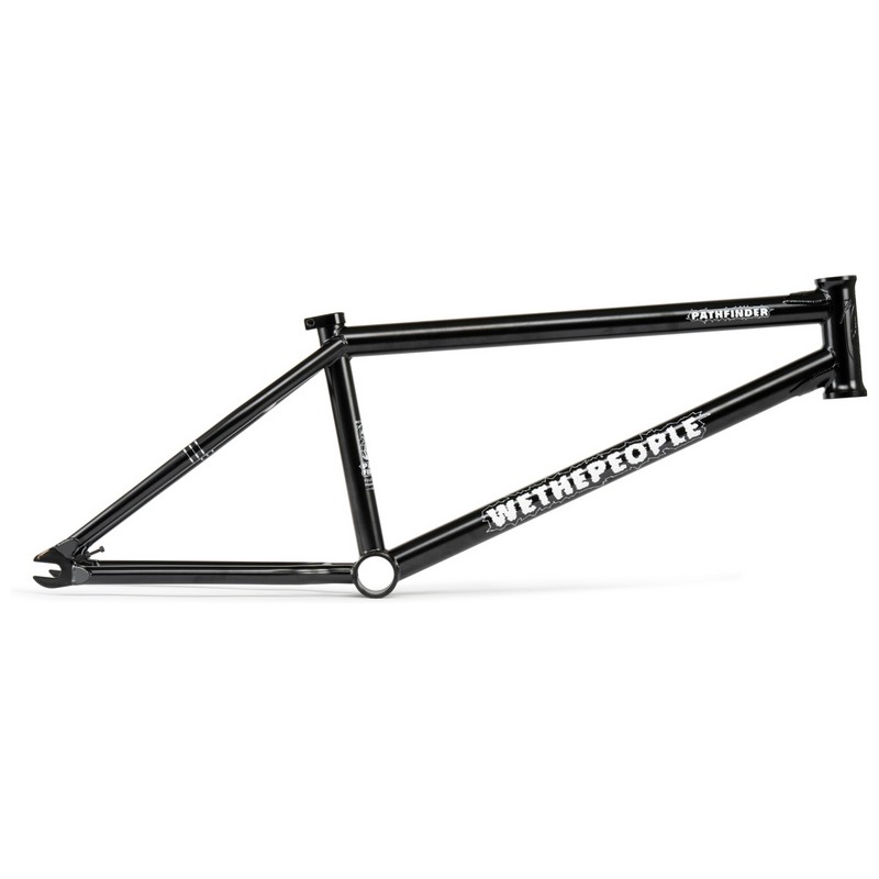Pathfinder BMX-Rahmen ohne Bremssatz, Schwarz, Größe 20,75 Zoll