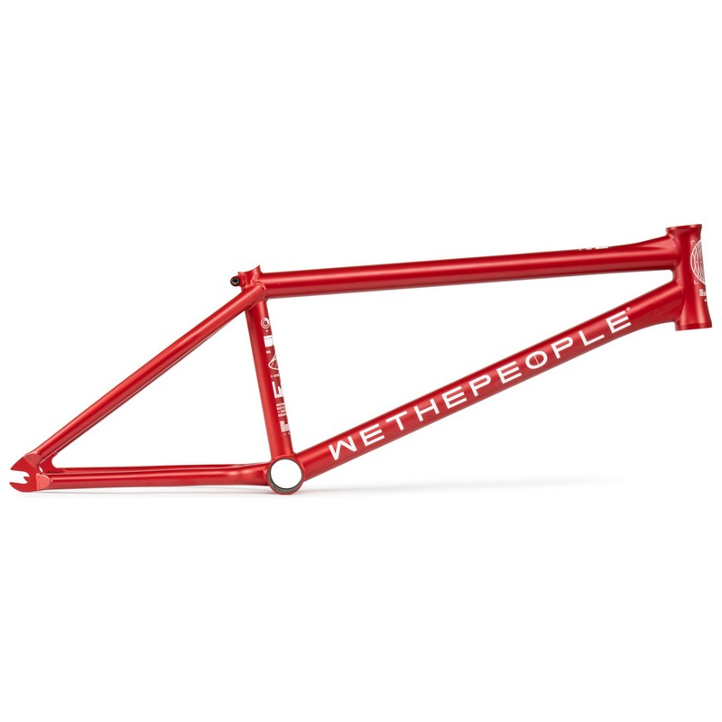 BMX NETWORK Rahmen ohne Bremssatz Rot Größe 20,5''