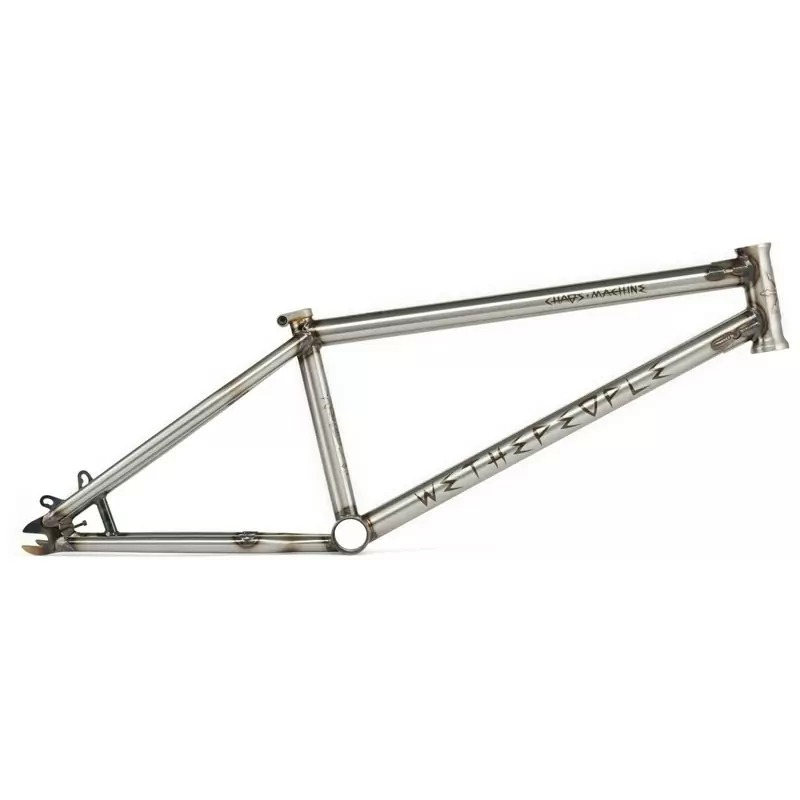 CHAOS Cadre BMX Avec Kit De Freins Gris Taille 21'' - image