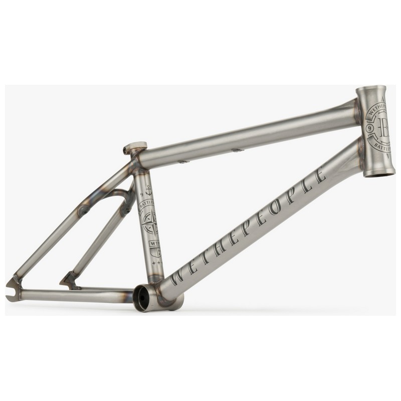 Telaio BMX Battleship Senza Kit Freno Grigio Taglia 20.5''