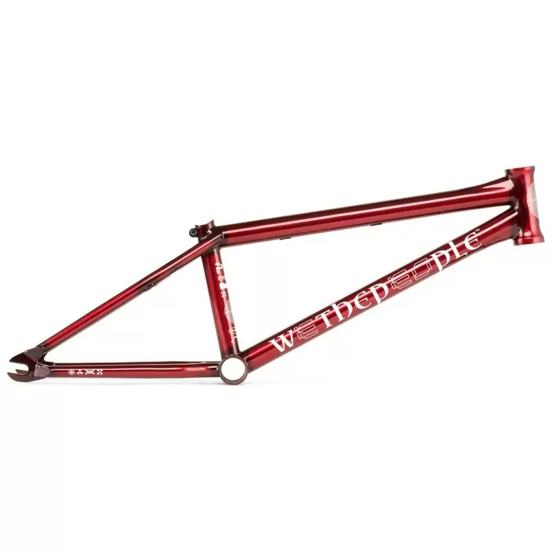 Cuadro BMX Prodigy 17,75'' sin kit de frenos rojo - image