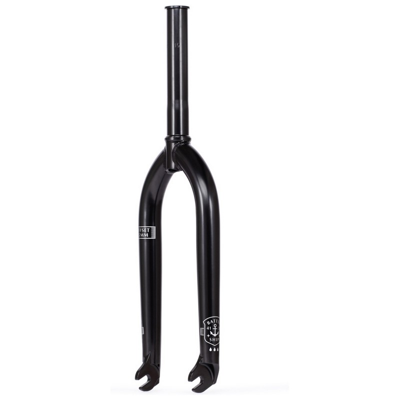 Horquilla BATTLESHIP BMX 20'' 24mm Offset 10mm Eje Negro