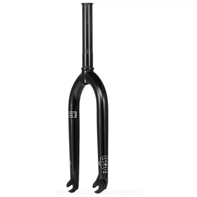 Horquilla BATTLESHIP BMX 20'' 24mm Offset 10mm Eje Negro - image