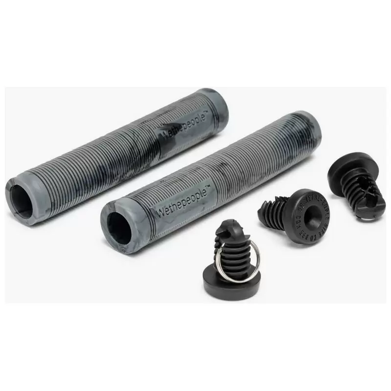 Puños BMX PERFECT Gris/Negro 165mm - image