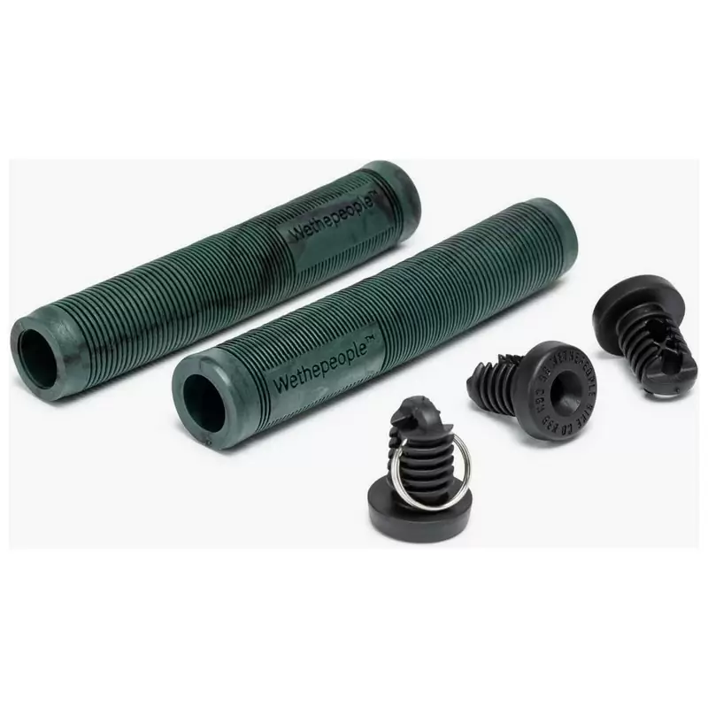 Puños BMX PERFECT Verde/Negro 165mm - image