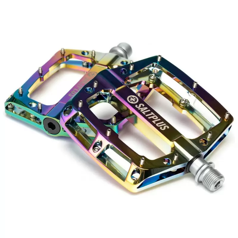 Par de Pedales HQ CNC 9/16'' CNC Aluminio Morado - image