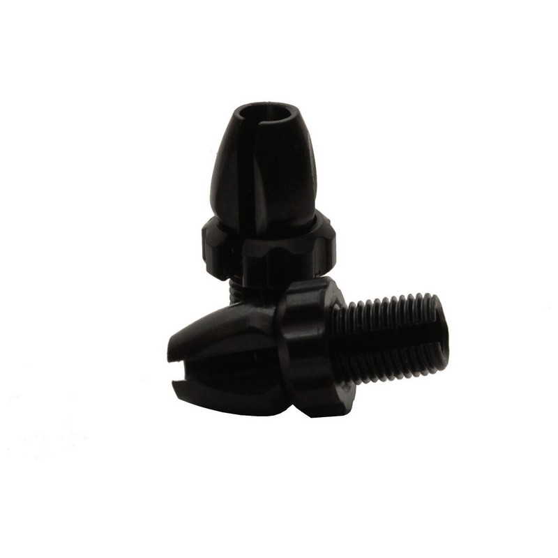 Einstellschraube für Bremshebel M7 Aluminium Schwarz