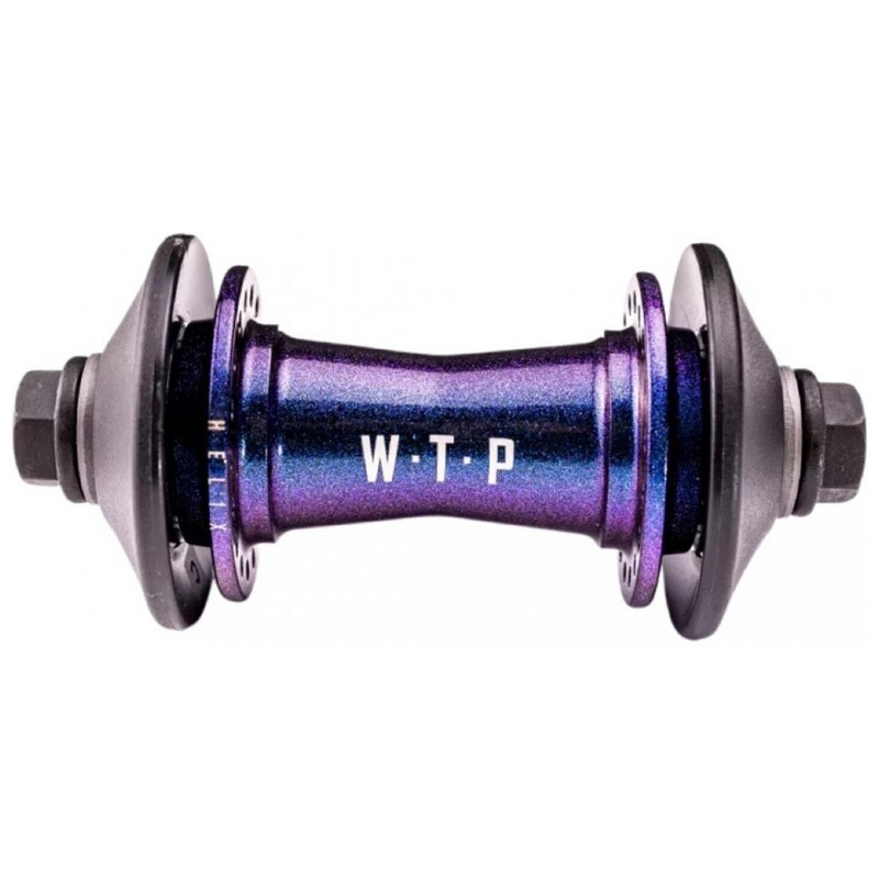 Cubo Dianteiro Fêmea Helicoidal BMX 36 Furos 3/8'', Roxo