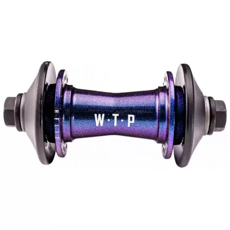 Cubo Dianteiro Fêmea Helicoidal BMX 36 Furos 3/8'', Roxo - image