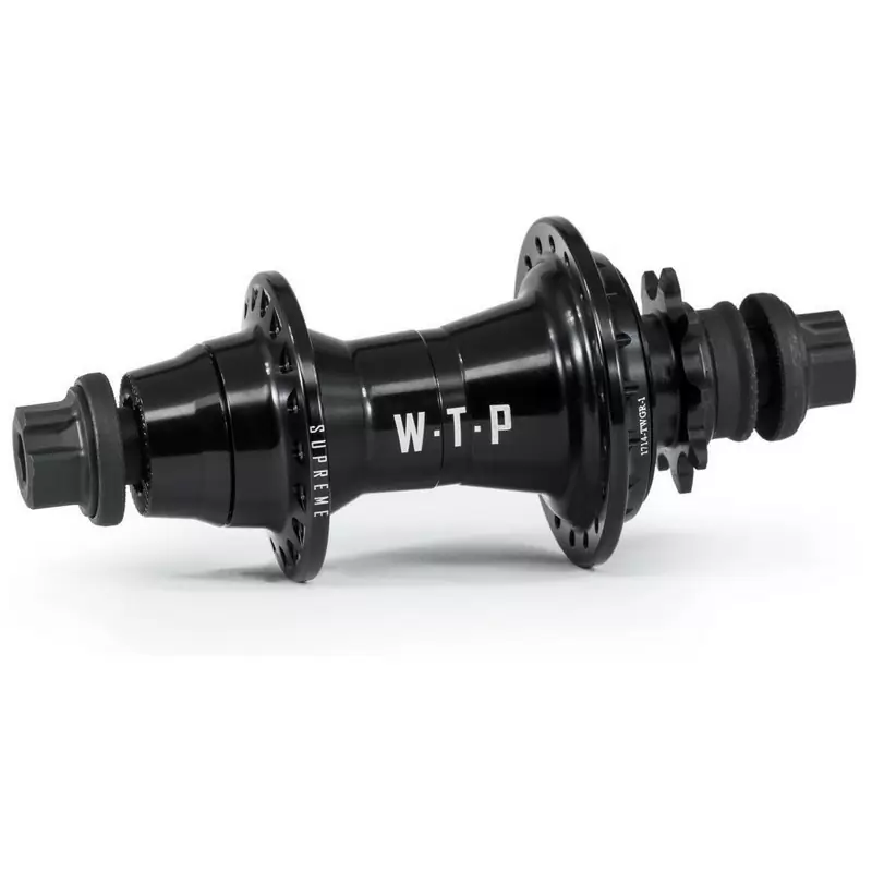 Supreme 9D Rear BMX Hub 36 Holes Right/Left Black #1