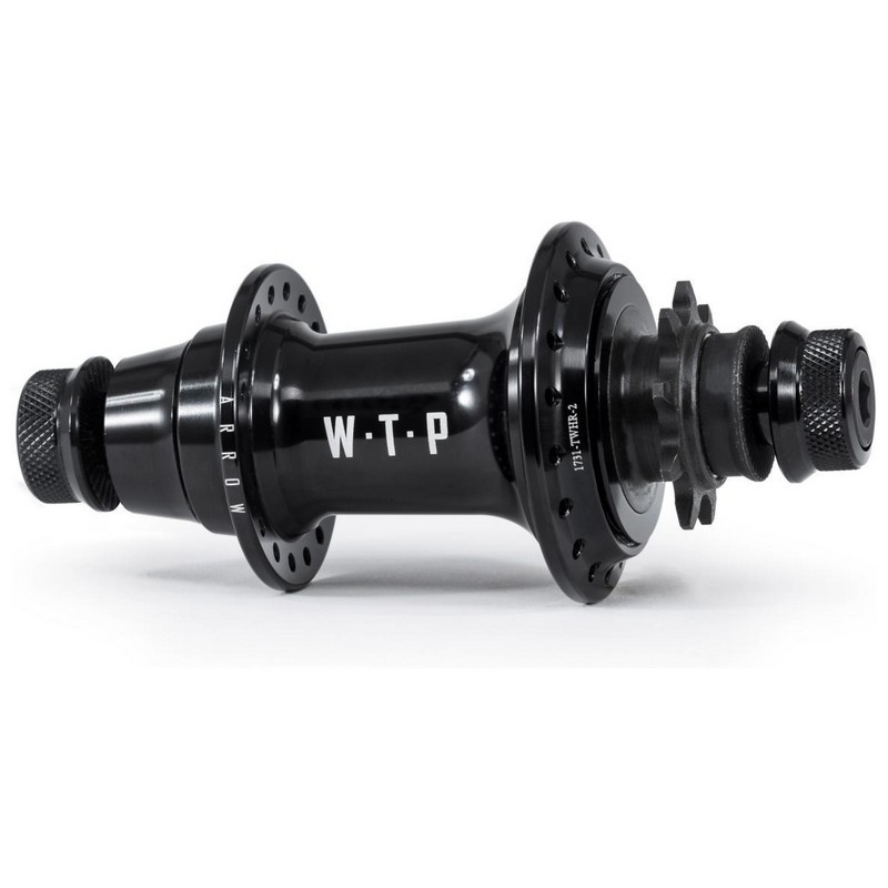 Buje Trasero BMX Hembra Derecha/Izquierda Flecha 36 Orificios 9D Negro