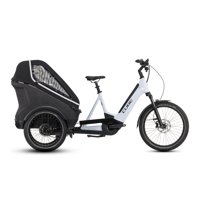 Trike Family Hybrid 1500 24/20'' 100mm 1v 1500Wh Bosch Cargo Line Bianco 2024