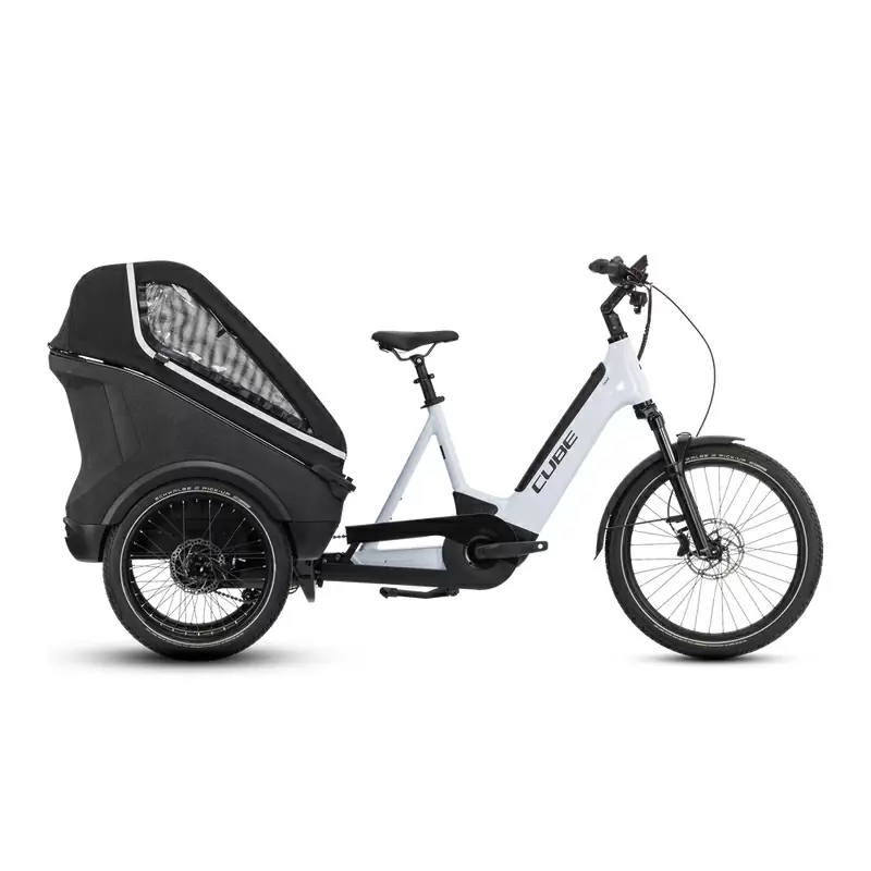 Trike Family Hybrid 1500 24/20'' 100mm 1v 1500Wh Bosch Cargo Line Bianco 2024 - image